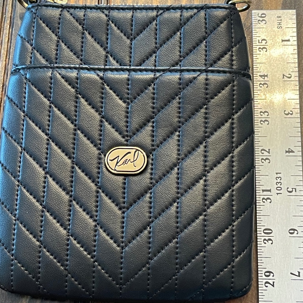 Karl Lagerfeld Crossbody Bag Mini Black Like New
